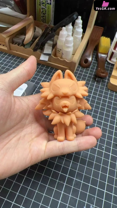 Pokémon 1/20 Scale World Rockruff Cosplay Lycanroc GK Statue Yue Zhi Shi Studio [Pre Order] Pokémon