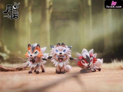 Pokémon 1/20 Scale World Rockruff Cosplay Lycanroc GK Statue Yue Zhi Shi Studio [Pre Order] Deposit / Original Color