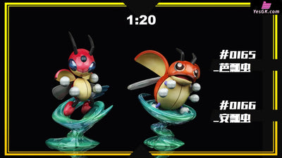 Pokémon 1/20 Scale World Talonflame / Ludicolo / Shiftry / Goodra / Lileep / Heatran / Ledian / Diggersby GK Statue SXG