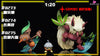 Pokémon 1/20 Scale World Talonflame / Ludicolo / Shiftry / Goodra / Lileep / Heatran / Ledian / Diggersby GK Statue SXG