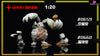 Pokémon 1/20 Scale World Talonflame / Ludicolo / Shiftry / Goodra / Lileep / Heatran / Ledian / Diggersby GK Statue SXG