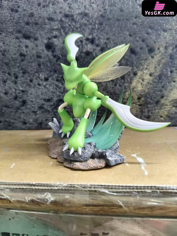 Pokémon 1/20 Small Ecosystem #1 Scyther GK Statue - Tian guan gong Fang Studio [Pre-Order] - Full Payment / Original