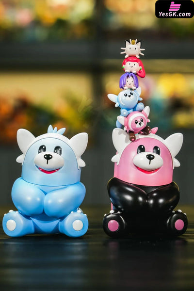Pokémon 1/20 Stufful Evolution Line GK Statue - Rocket Team Studio [Pre-Order] Pokémon
