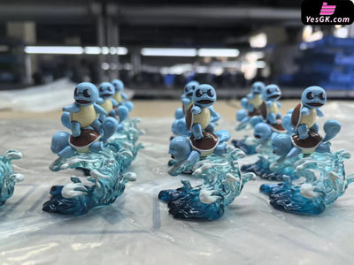 Pokémon 1/20 surfing Squirtle GK Statue - Sun Studio [In-Stock] Pokémon