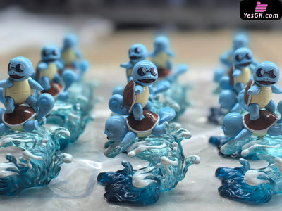 Pokémon 1/20 surfing Squirtle GK Statue - Sun Studio [In-Stock] Pokémon
