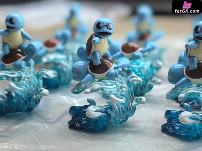 Pokémon 1/20 surfing Squirtle GK Statue - Sun Studio [In-Stock] Pokémon