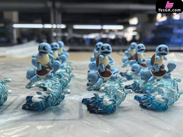 Pokémon 1/20 surfing Squirtle GK Statue - Sun Studio [In-Stock] Pokémon