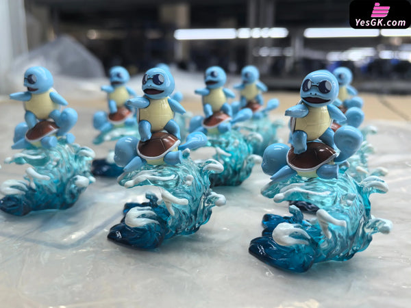 Pokémon 1/20 surfing Squirtle GK Statue - Sun Studio [In-Stock] Pokémon
