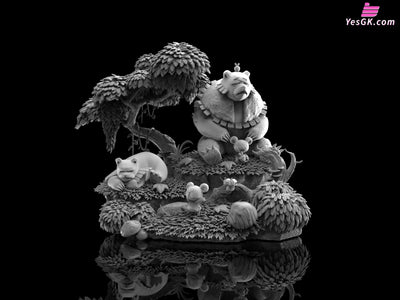 Pokémon 1/20 Ursaluna Evolution Set GK Statue - Double Z Studio [Pre-Order] Pokémon