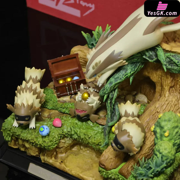 Pokemon 1/20 Zigzagoon Evolution Group GK Statue - Jiang Studio [In-Stock] - Pokemon