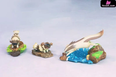 Pokemon 1/20 Zigzagoon Evolution Group GK Statue - Jiang Studio [In-Stock] - Full Payment / Original Color / Collection