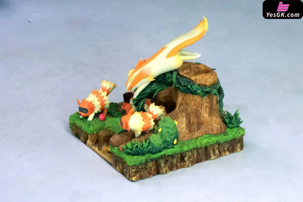 Pokemon 1/20 Zigzagoon Evolution Group GK Statue - Jiang Studio [In-Stock] - Full Payment / Shiny Color / Ultimate