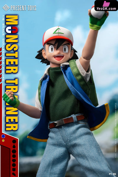 Pokémon 1/6 collectible toy Monster Trainer PT sp96 Action Figure - PRESENT TOYS Studio [Pre-Order] Pokémon