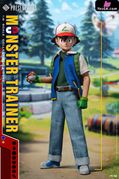 Pokémon 1/6 collectible toy Monster Trainer PT sp96 Action Figure - PRESENT TOYS Studio [Pre-Order] Pokémon