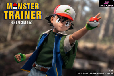 Pokémon 1/6 collectible toy Monster Trainer PT sp96 Action Figure - PRESENT TOYS Studio [Pre-Order] Pokémon