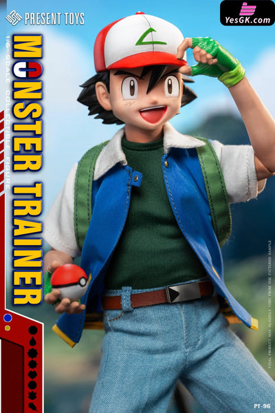 Pokémon 1/6 collectible toy Monster Trainer PT sp96 Action Figure - PRESENT TOYS Studio [Pre-Order] Pokémon