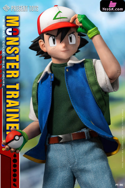Pokémon 1/6 collectible toy Monster Trainer PT sp96 Action Figure - PRESENT TOYS Studio [Pre-Order] Pokémon