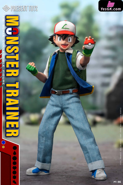 Pokémon 1/6 collectible toy Monster Trainer PT sp96 Action Figure - PRESENT TOYS Studio [Pre-Order] Deposit Pokémon