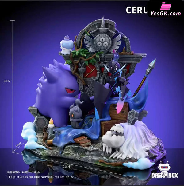 Pokémon #1 Ghost Series Scene Skeledirge Broken Throne 1/20 GK Statue - Dream Box Studio [Pre-Order] - Pokemon