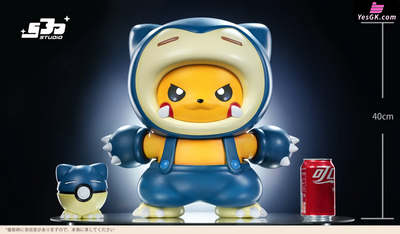 Pokémon 1/1 Pikachu cos Snorlax GK Statue - SJD Studio [In-Stock] Pokémon