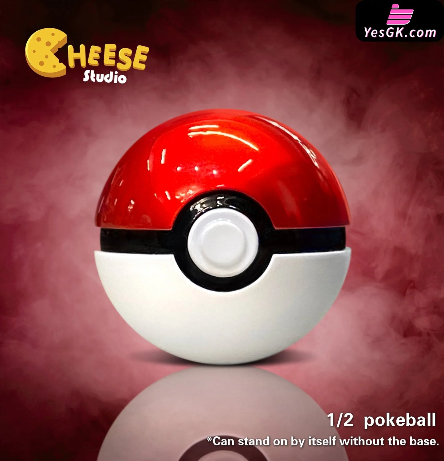 Pokémon 1/2 Poké Ball Resin Statue - Cheese Studio [Pre-Order] Deposit / A