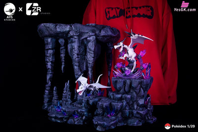 Pokemon 120 Illustrated Series Aerodactyl Evolution Set Resin Statue - Ays Studio [Pre - Order]