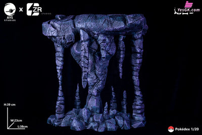 Pokemon 120 Illustrated Series Aerodactyl Evolution Set Resin Statue - Ays Studio [Pre - Order]