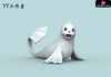Pokémon 120 Illustrated Series Dewgong Statue - Yy Studio [Pre - Order] Deposit / Cute Round Eyes