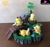 Pokémon 1/20 Illustration Scale Ecological Psyduck Statue - Sun Studio [Pre-Order]