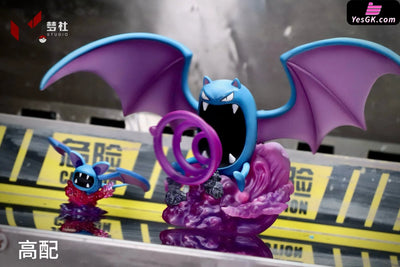 Pokémon 120 Pokédex Series Zubat Evolution Set GK Statue - Meng Studio [Pre-Order] Deposit / Primary color / High