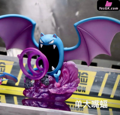 Pokémon 120 Pokédex Series Zubat Evolution Set GK Statue - Meng Studio [Pre-Order] Deposit / Primary color / Only