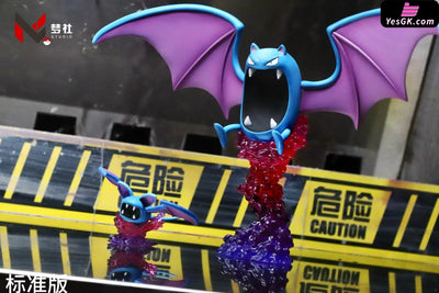 Pokémon 120 Pokédex Series Zubat Evolution Set GK Statue - Meng Studio [Pre-Order] Deposit / Primary color / Standard