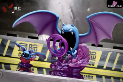 Pokémon 120 Pokédex Series Zubat Evolution Set GK Statue - Meng Studio [Pre-Order] Full Payment / Primary color / High