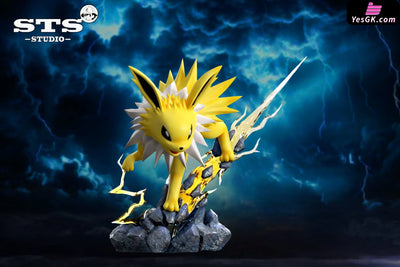 Pokemon 120 Scale World 151 Illustration Series Jolteon Flareon Vaporeon Resin Statue - Sts Studio