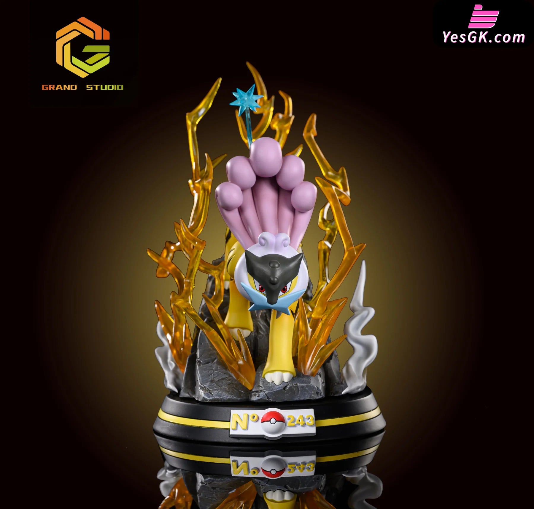 Pokémon #3: Raikou Statue - Grand Studio & Tps [Pre-Order]