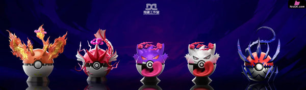 Pokémon #4 Eternatus Transformation Poké Ball 1/1 GK Statue - Dao Dan Studio [Pre-Order] - Pokemon