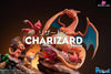 Pokémon 4Th Anniversary #2 Charizard Family Statue - Pc House Studio [Pre-Order]