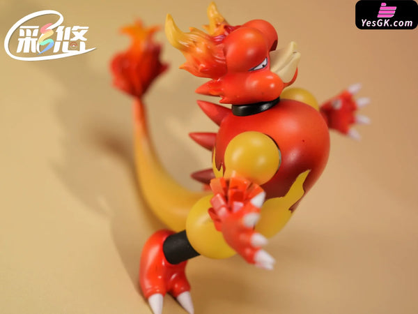 Pokémon #8 Blue Oak Ace Magmar 1/20 GK Statue - Cai You Studio [Pre-Order] - Deposit / Original Color (Solid) - Pokemon