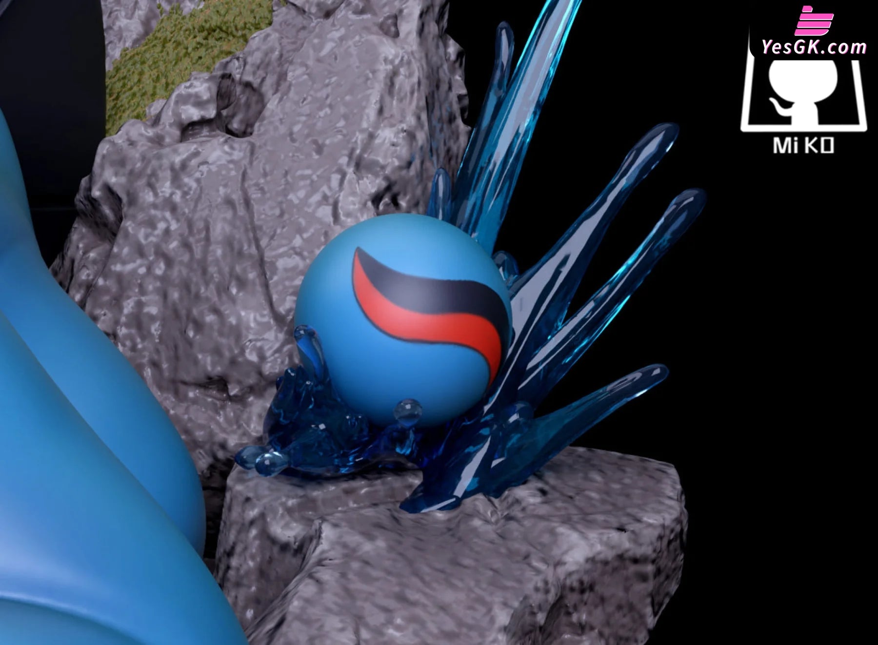 Mega Swampert & Swampert Pokeball & Mudkip Pokeball - Pokemon