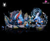 Pokémon #8 Swampert & Mudkip Resin Statue - Miko Studio [Pre-Order]