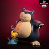 Pokémon Adventures 03 Red Team Snorlax Evolution Set GK Statue - Pokehub Studio [Pre-Order] Pokémon