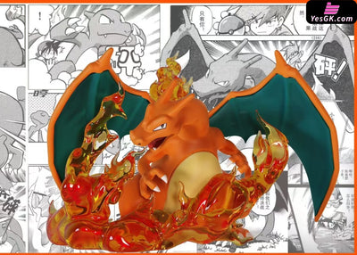 Pokémon Adventures Starter Evolution Line Series Charizard & Blastoise & Venusaur Evolution Line GK Statue - VP Studio