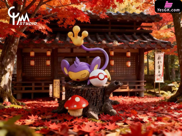 Pokémon Aipom Evolution Group 1/20 GK Statue - CP Studio [Pre-Order] - Deposit / Original Color / Evolution Group