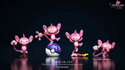 Pokémon Aipom Statue - Zaowu Museum Studio [Pre-Order] Deposit / Glitter Color