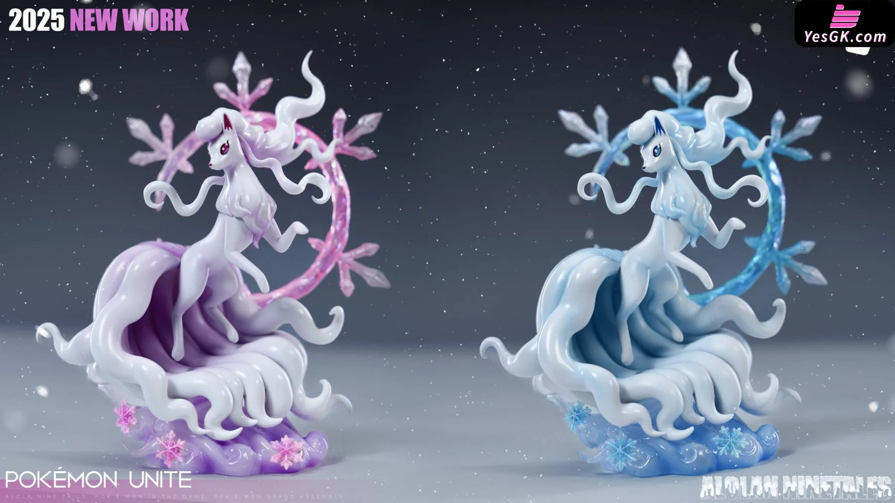 Pokémon Alolan Ninetales 1/20 GK Statue - KELE Studio – YesGK