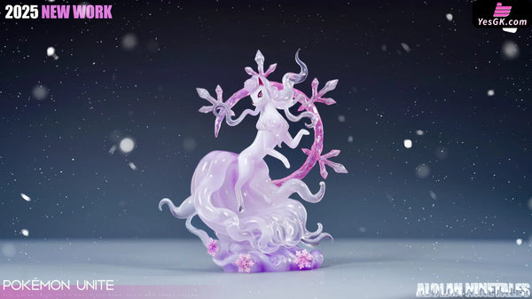 Pokémon Alolan Ninetales 1/20 GK Statue - KELE Studio [Pre-Order] Deposit / Transparent / Shiny Pink Pokémon