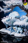 Pokemon Alolan Ninetales Vulpix Sandshrew Snom Resin Statue - Moon Shadow Studio [Pre - Order]