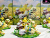Pokemon Ampharos Mareep Flaaffy Wooloo Whimsicott Cottonee Natural scene Statue - Moon shadow Studio [In-Stock] Pokémon