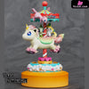Pokémon Amusement Park Series Carousel #7 Legendary beasts Mew & Celebi & Jirachi GK Statue - Sun Studio [Pre-Order]