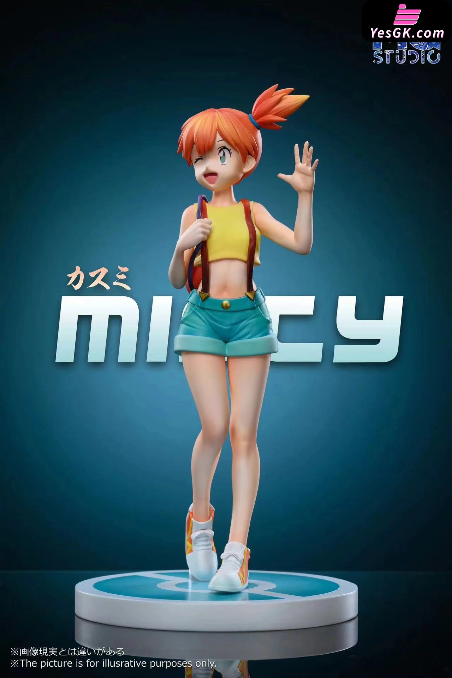 Pokémon Animation Misty Brock Resin Statue - MG Studio [Pre-Order] – YesGK